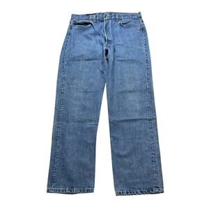 Levi’s 501 Jeans Men’s 38x30 USA Vintage 90s Button Fly Blue Denim Actual 35x29
